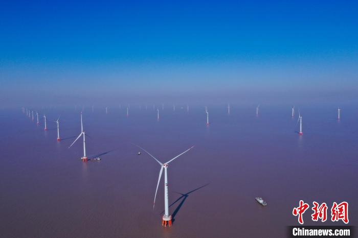 浙江省最大海上风电项目并网发电助力能源保供