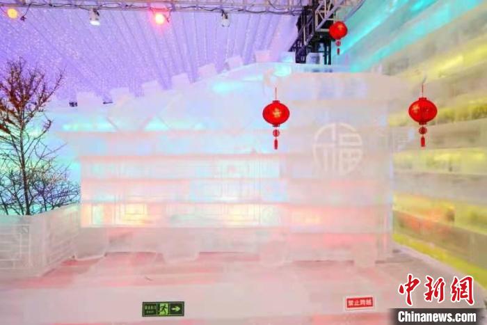 冰雕园。 李洁军 摄