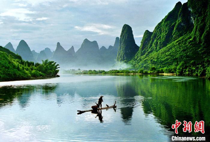 桂林漓江风光。 桂林市委宣传部供图 桂林漓江风光。 桂林市委宣传部供图