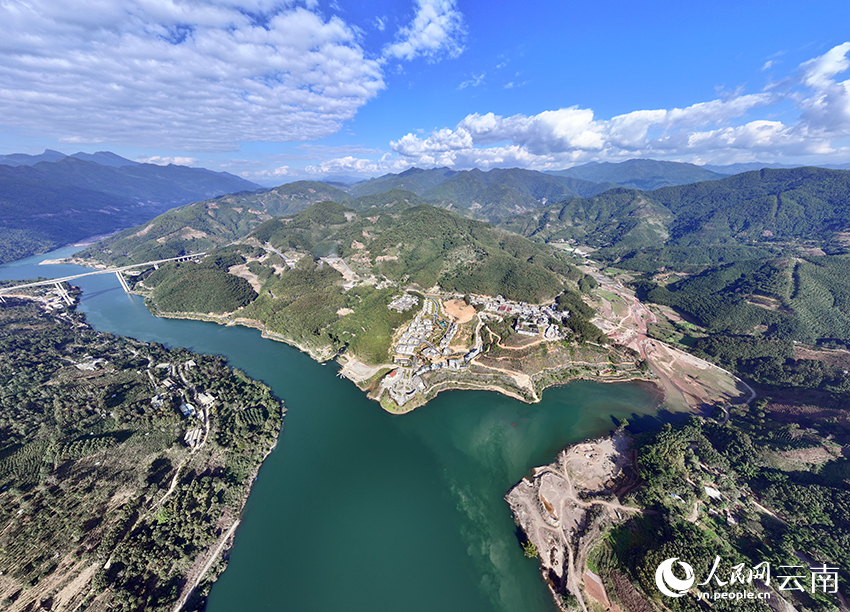 秀山村位于风景秀丽的澜沧江沿岸。人民网记者 程浩摄
